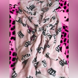 Juicy Couture Pink Fleece Robe